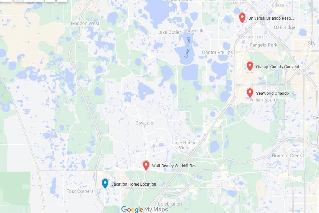 The Marvel Mansion 5Br Pool Home Near Disney World Orlando Zewnętrze zdjęcie