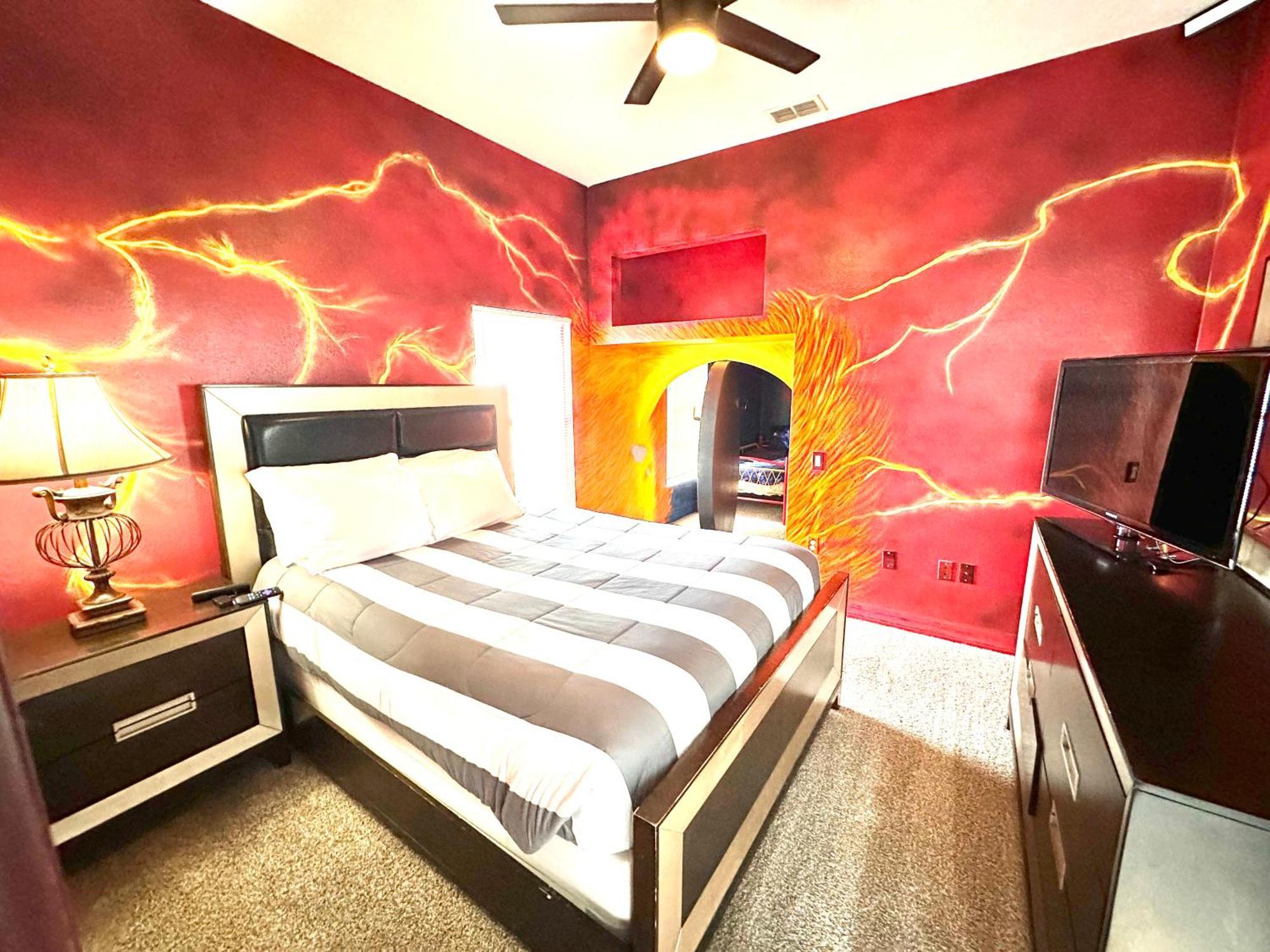 The Marvel Mansion 5Br Pool Home Near Disney World Orlando Pokój zdjęcie