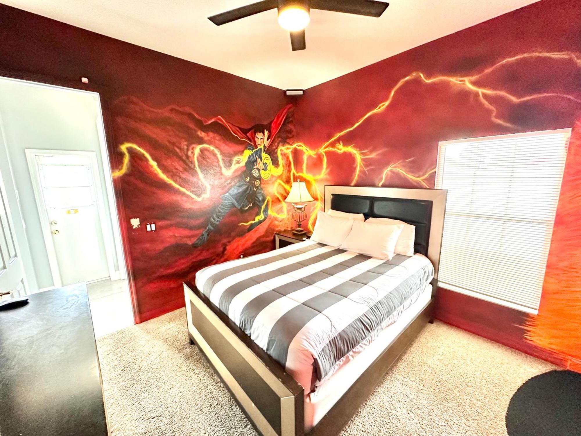 The Marvel Mansion 5Br Pool Home Near Disney World Orlando Pokój zdjęcie